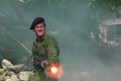 Mel Gibson Machine Gun Firing
